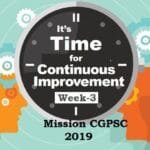 mission cgpsc 2019 week-3