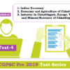 (CGPSC Pre 2019 Test Series) Test-4