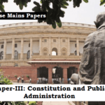 cgpsc mains constitution and public administration