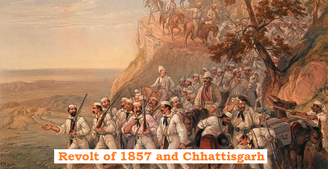 1857 revolt and Chhattisgarh